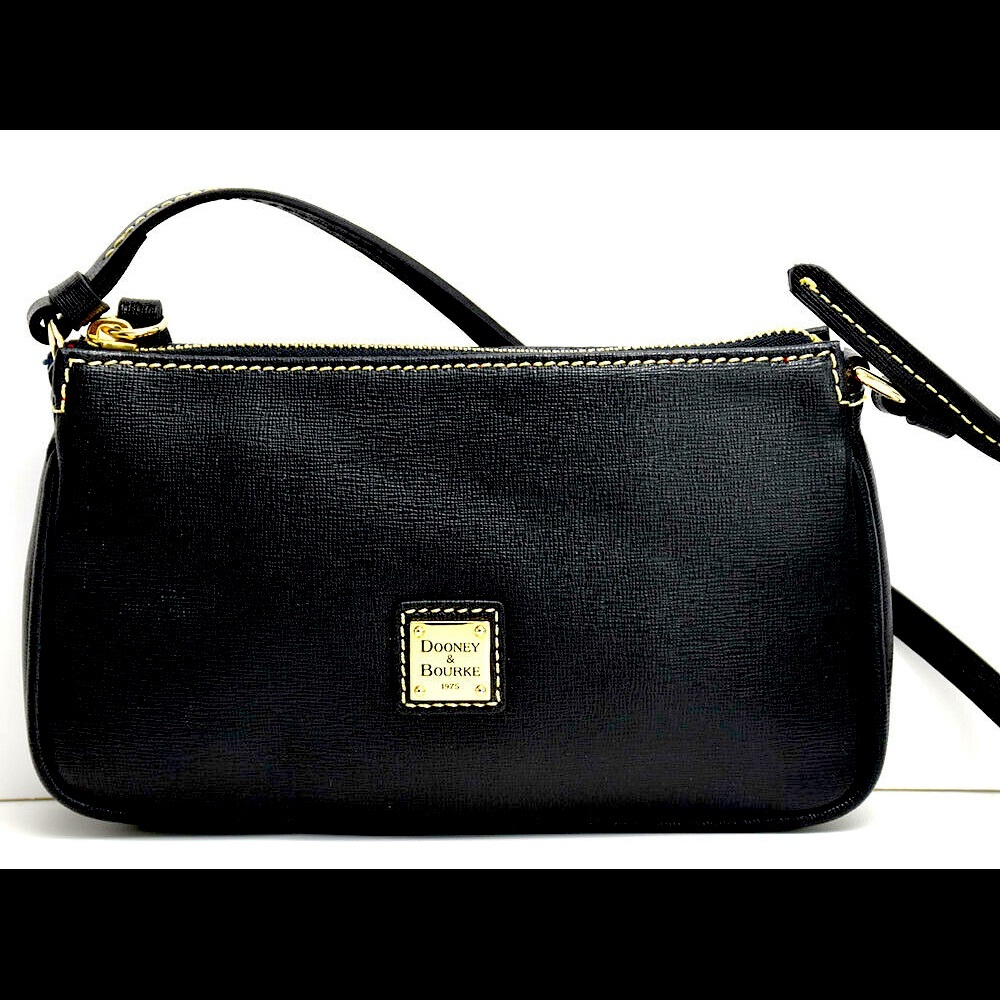 Dooney & Bourke Lexi Crossbody Black Saffiano Bag